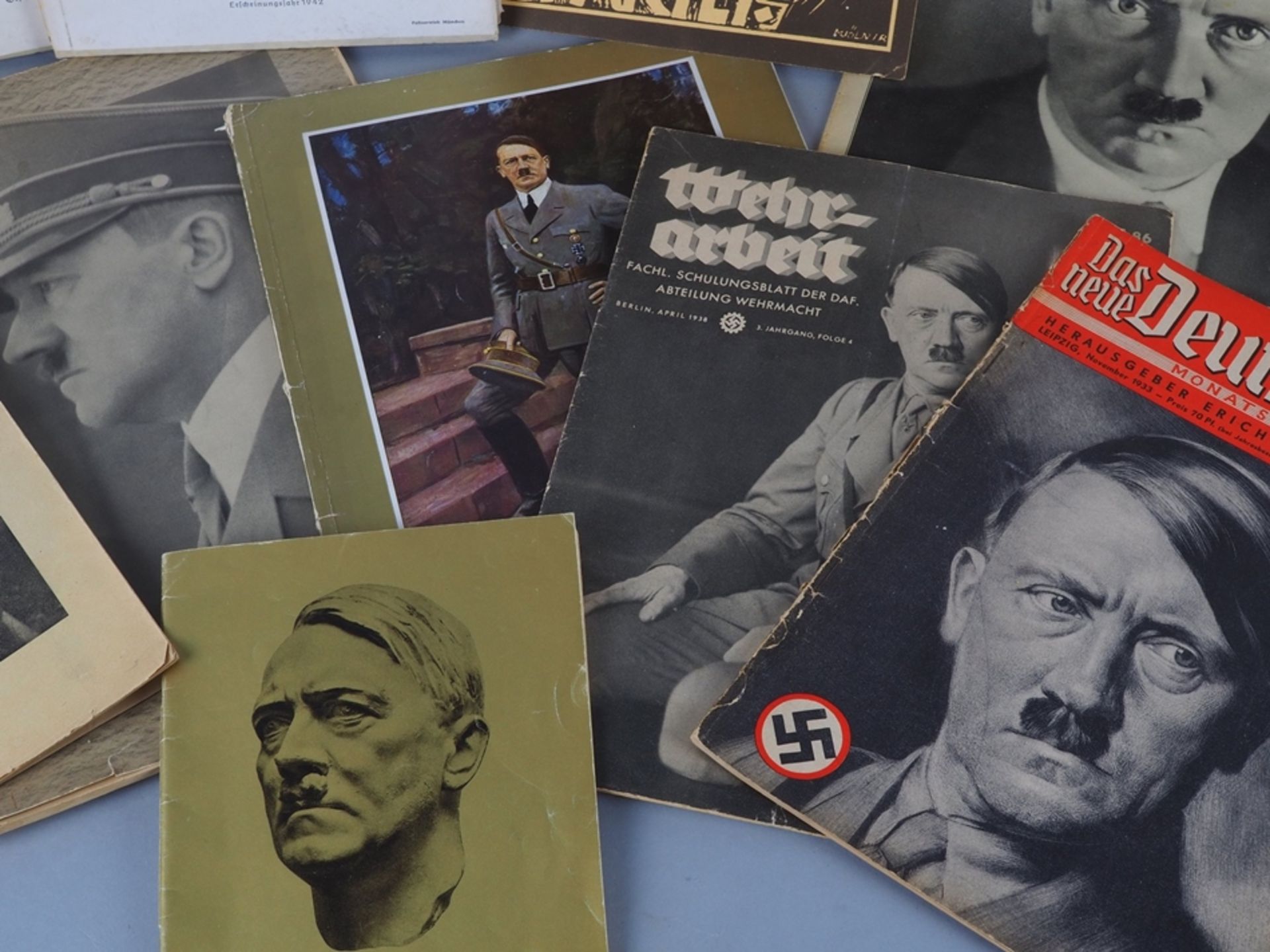 Konvolut NS literature 3rd Reich, among other things art - 11 pieces - Image 2 of 2