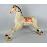 Wooden rocking horse or carousel horse, 20s/30s.