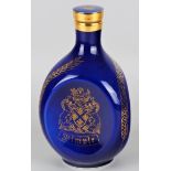 Dimple Blue Decanter Whisky, geöffnet