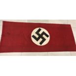 Large original Nazi house flag, Third Reich - 110 x 270cm