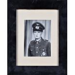 Wehrmacht Soldaten Porträt mit ISA & VA, wohl Trauerbild