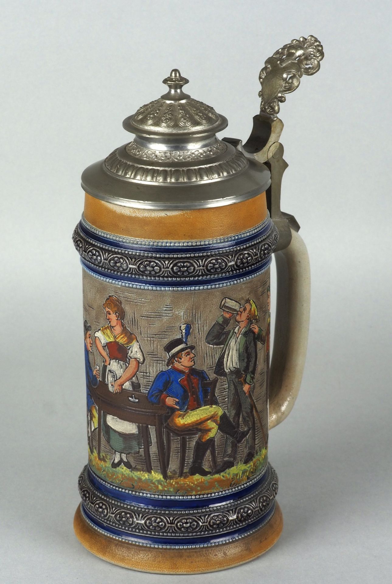 Großer Bierkrug, Hauber & Reuther, um 1885