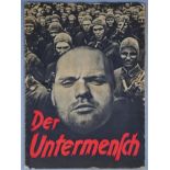 "Der Untermensch" - SS-Hauptamt, seltene Propaganda Zeitschrift