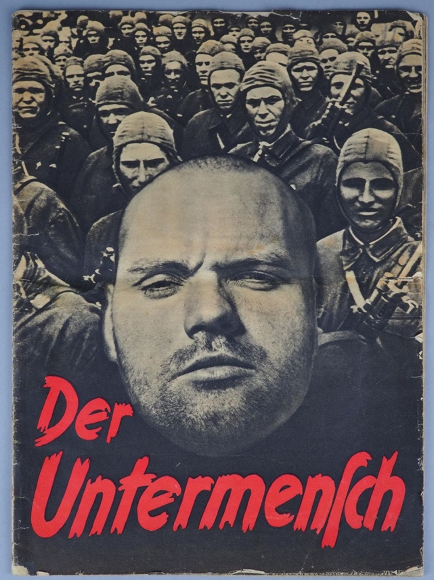 "Der Untermensch" - SS-Hauptamt, rare propaganda magazine.