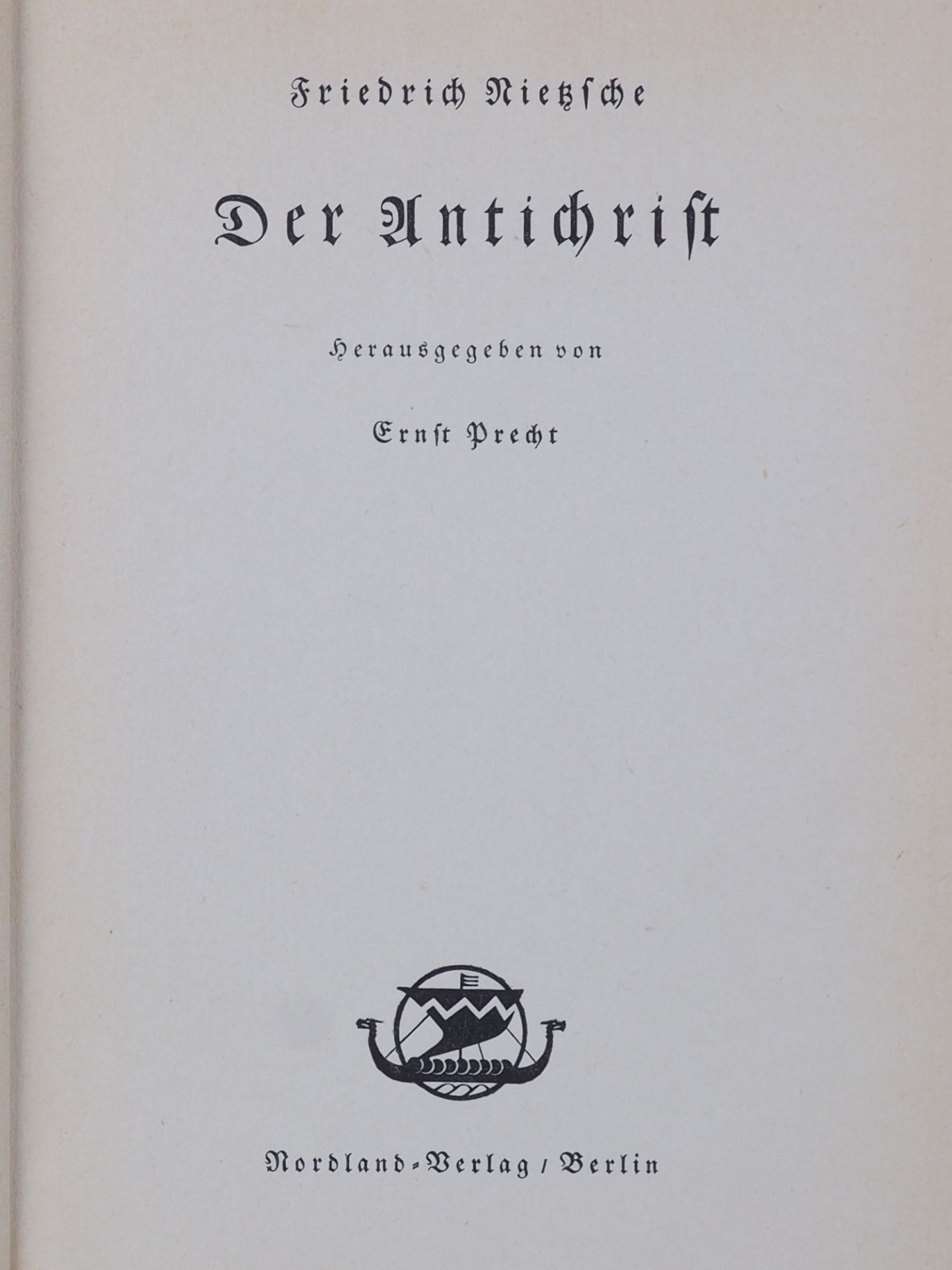 2 Bücher, 1930er - "Hitler wie ihn keiner kennt" & "Der Antichrist" - Bild 5 aus 5