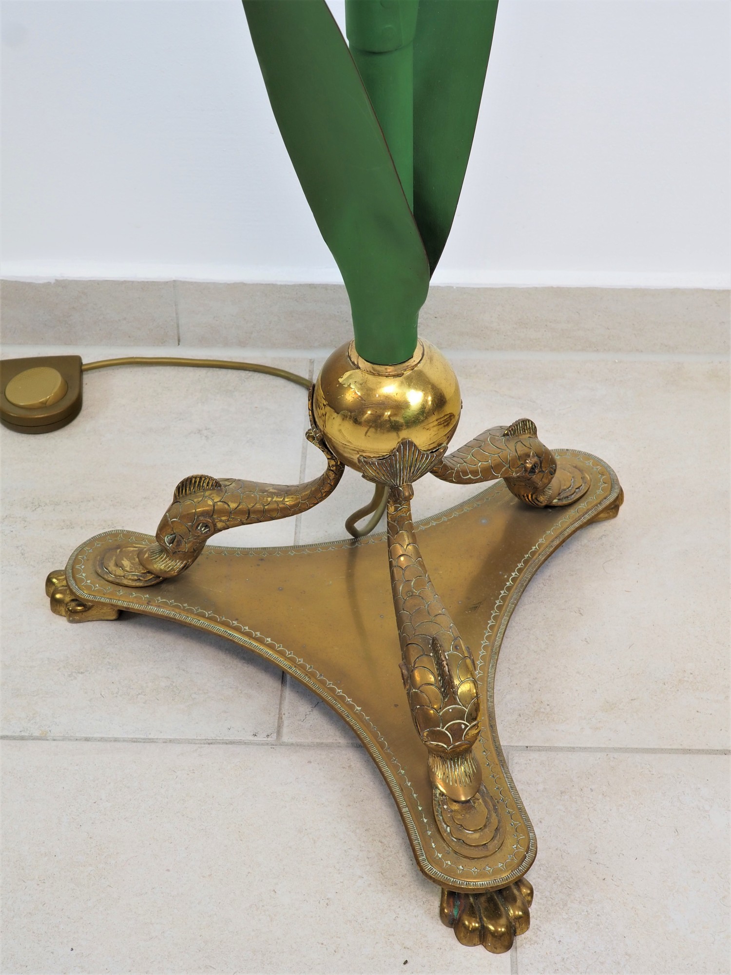 Designer floor lamp - Image 3 of 4