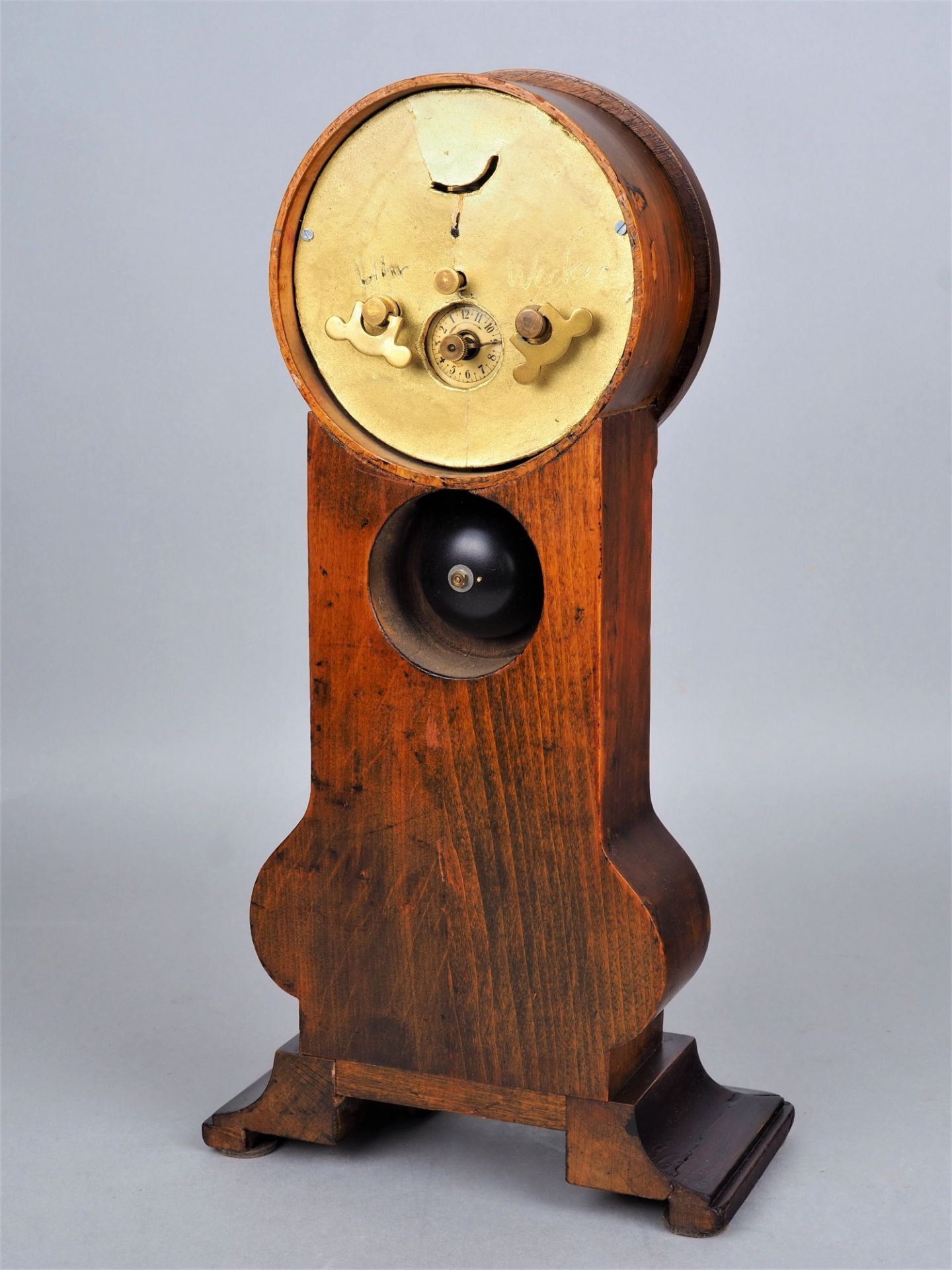 Miniatur Standuhr "Junghans" um 1900 - Bild 2 aus 3