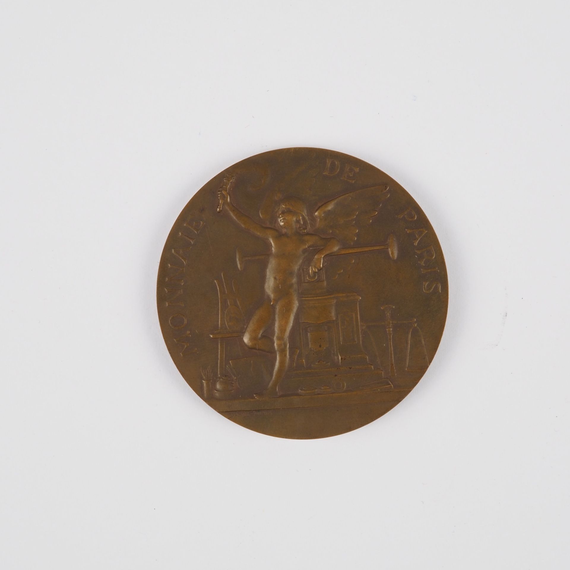 Frankreich Bronze Medaille 1900, Monnaie De Paris, Daniel-Dupuis - Bild 2 aus 3