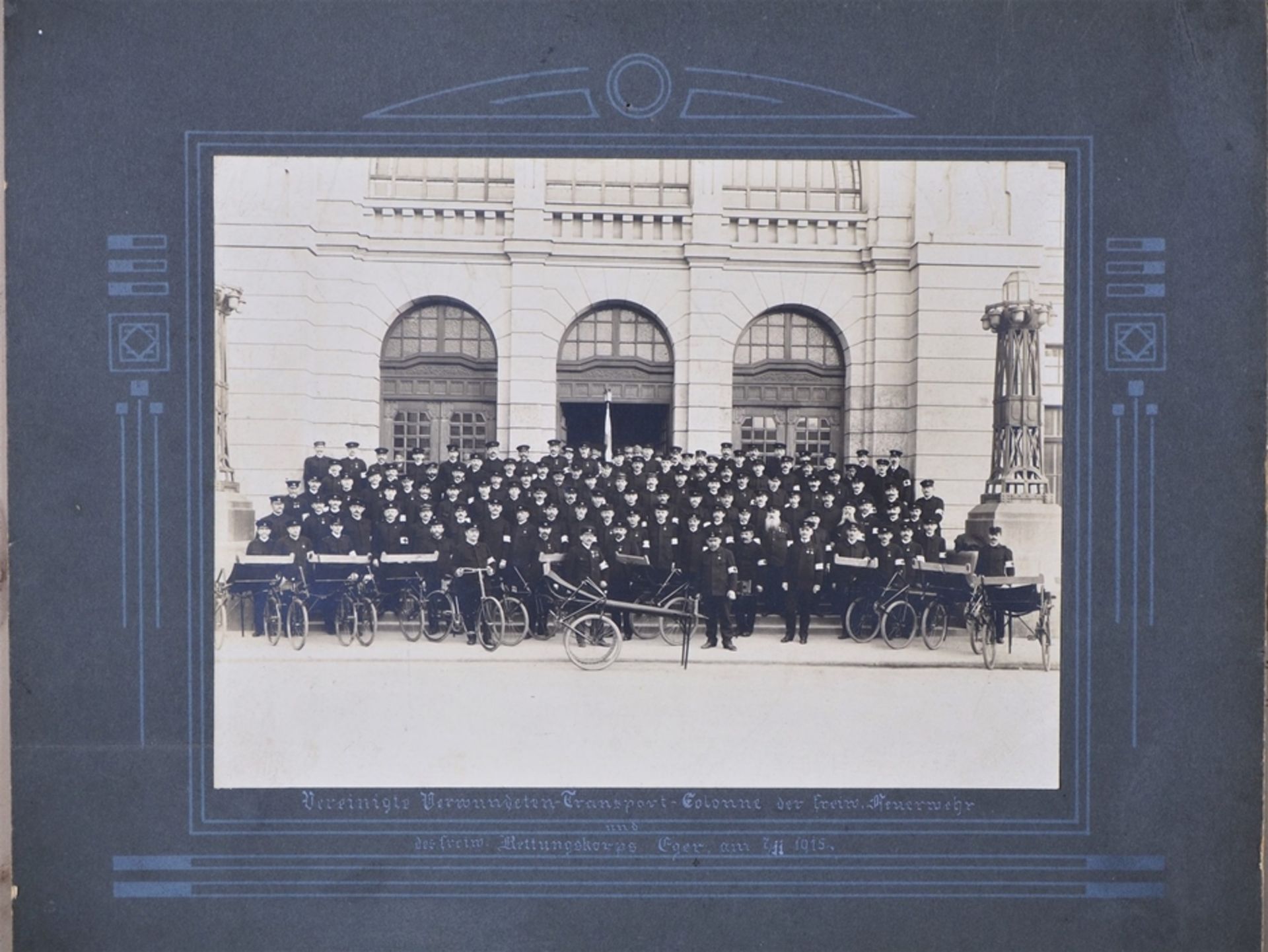 Konvolut Reservistenbilder und andere Gruppenfotos, um 1900 - Bild 3 aus 5