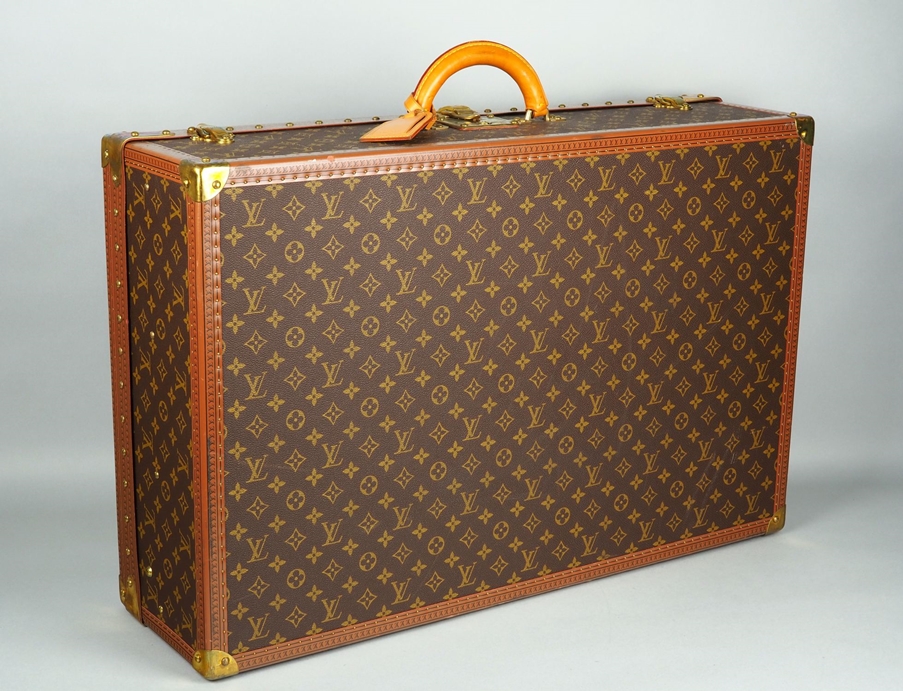 Louis Vuitton travel case, Alzer 75, vintage, 1980/90s.