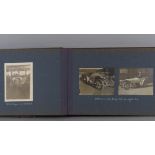 Absolute Rarität: Frühes Mercedes/Benz und Rennsport Fotoalbum 1908-1921, sowie Flieger 1. Weltkrie