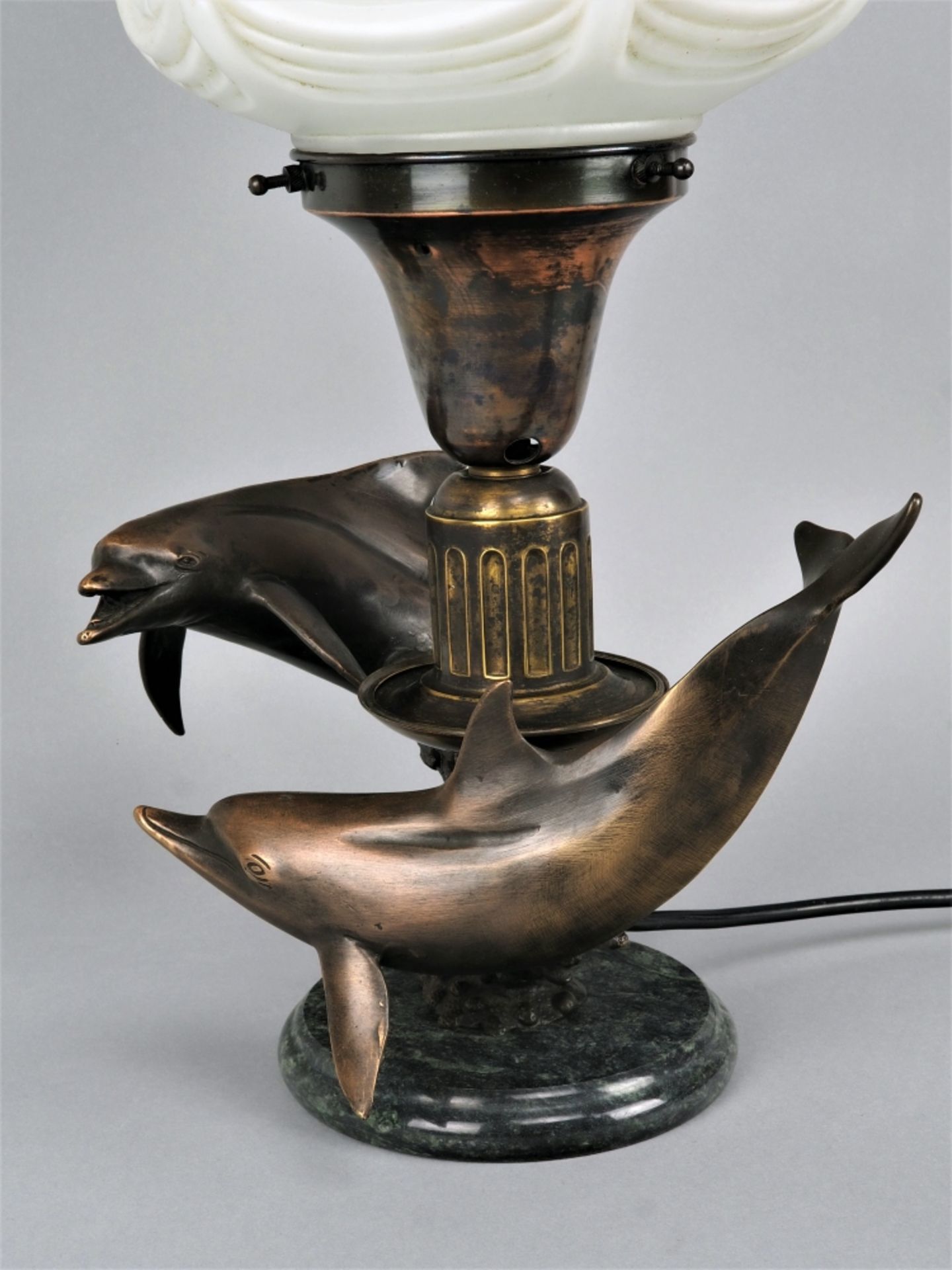 Large figure table lamp, early 20th century. - Image 4 of 4