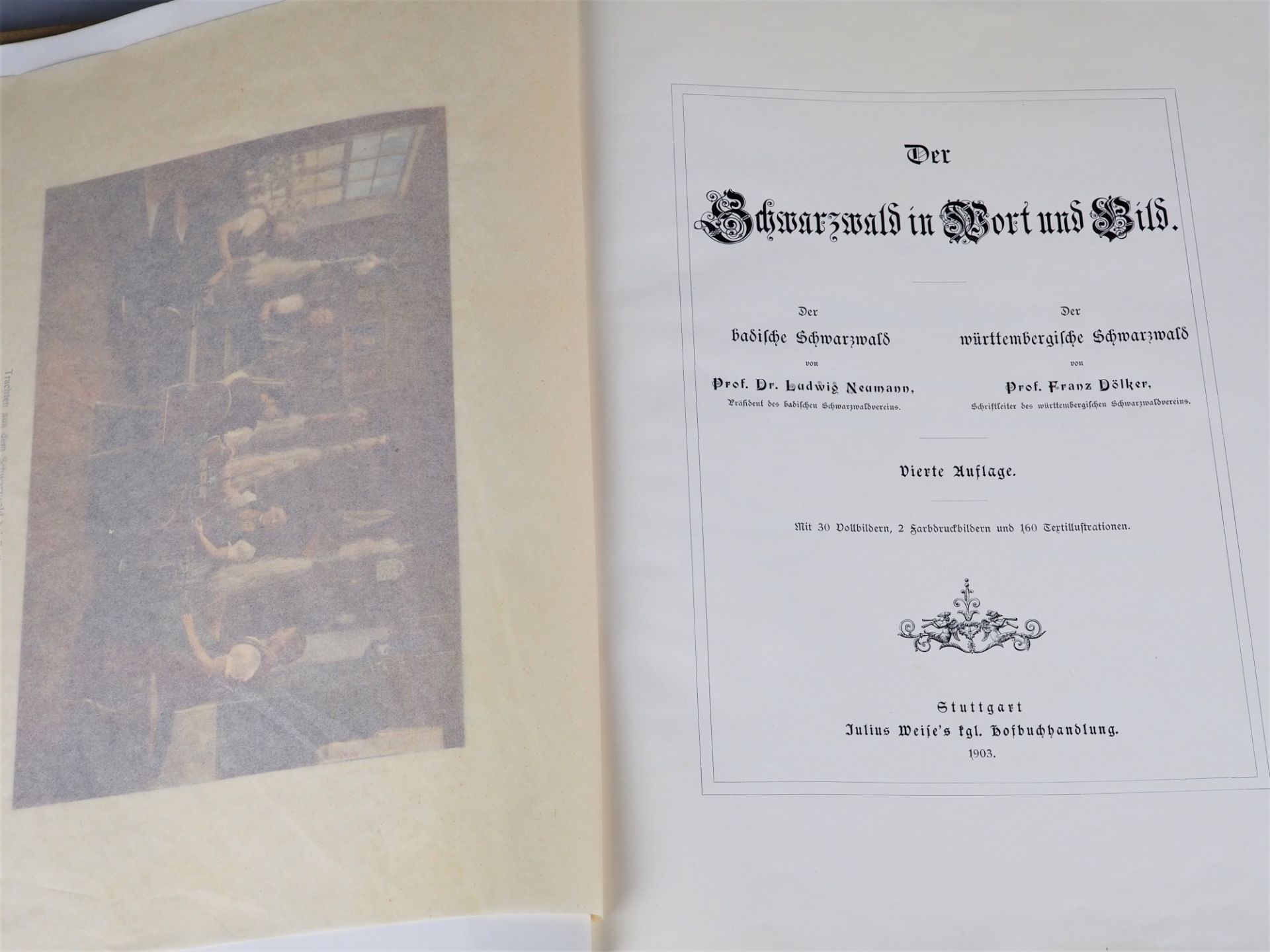 Der Schwarzwald in Wort und Bild, 4. Auflage 1903 - Bild 2 aus 4