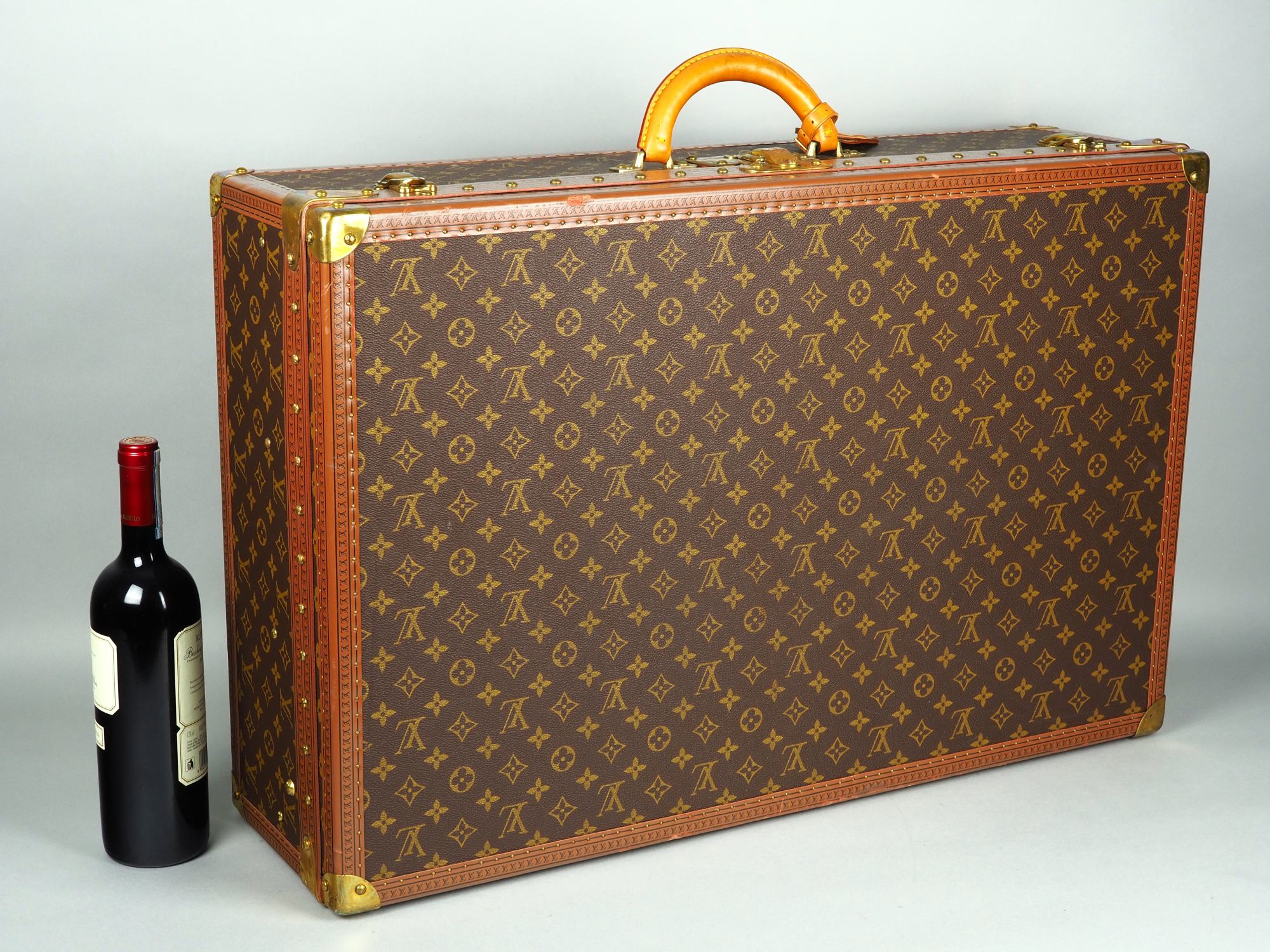 Louis Vuitton travel case, Alzer 75, vintage, 1980/90s. - Image 2 of 6