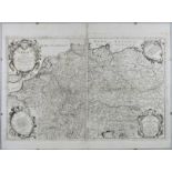 Landkarte Germania Parte Occidentale, Coronelli, Venedig, 1692