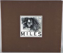 Herbert Joos (1940, Karlsruhe - 2019, Baden-Baden) - Miles Davis, an illustrated portrait, 1991