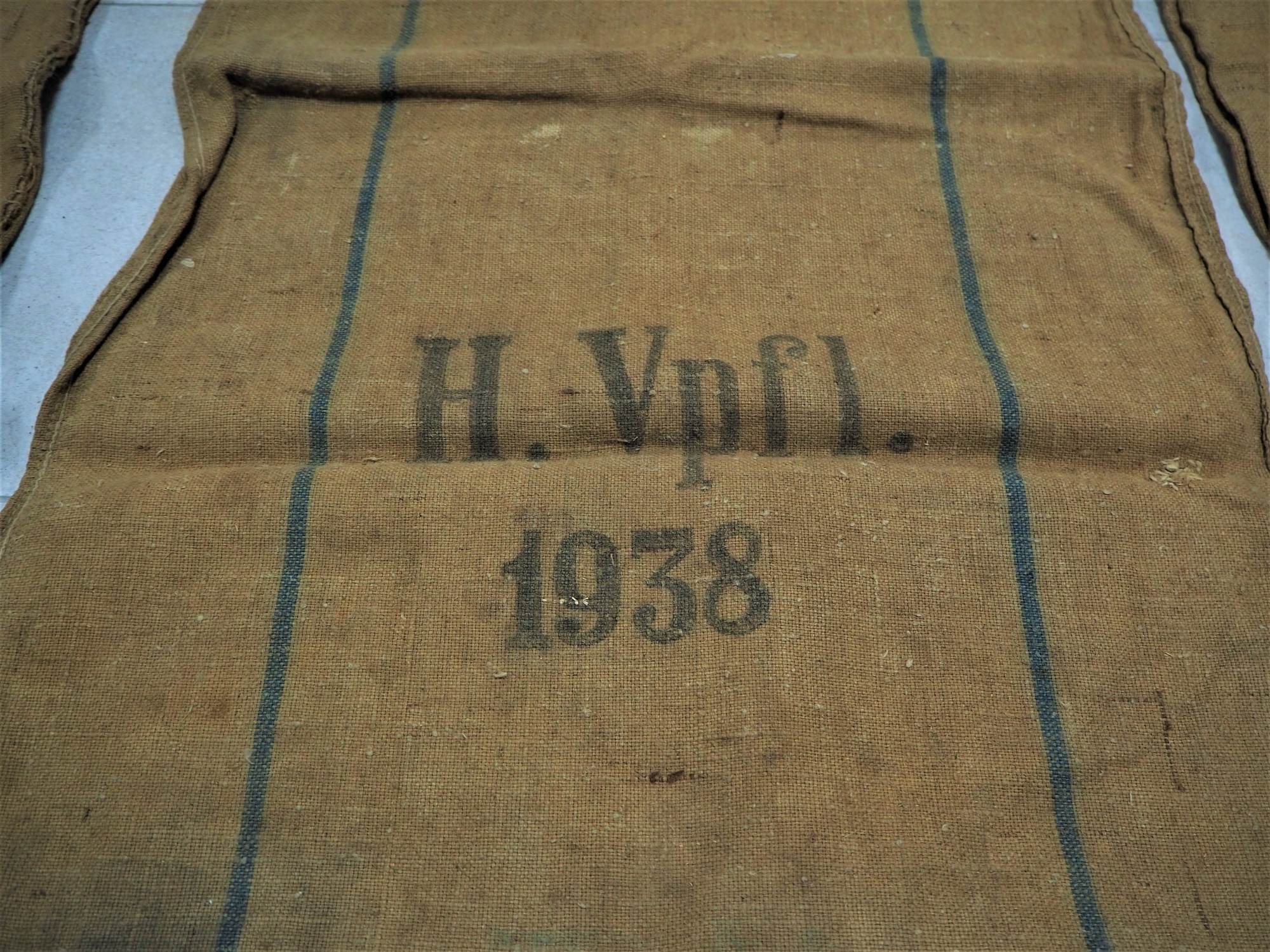 4x Wehrmacht Army rations bag 1937/43, German Reich. - Image 2 of 4