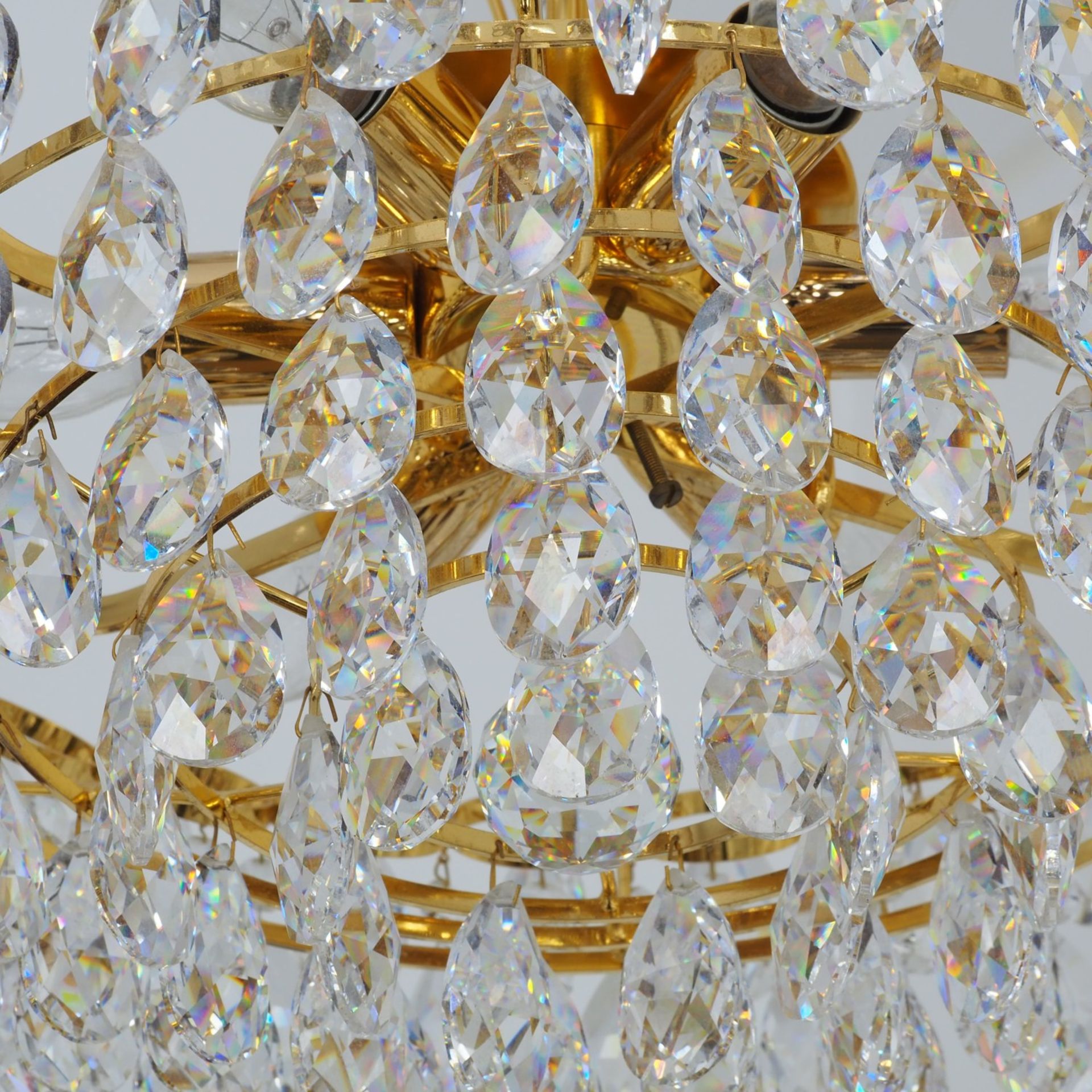 Crystal chandelier, Mitterhuber Brothers, Austria. - Image 2 of 3