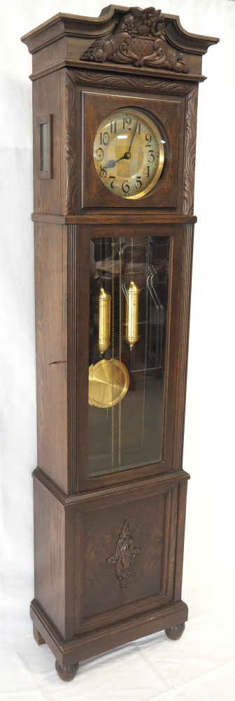 Longcase clock "Friedrich Mauthe Schwenningen", around 1900