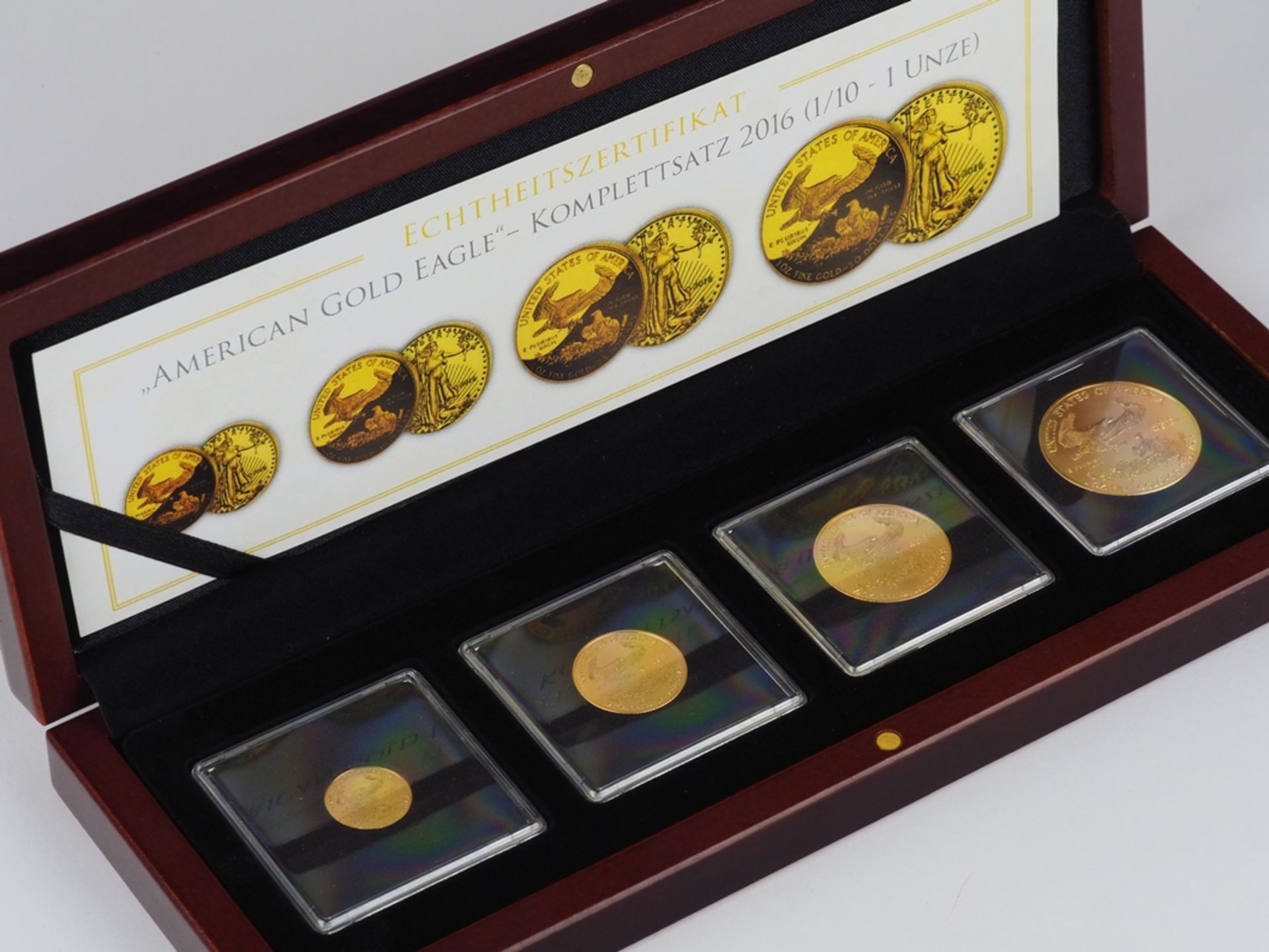 American Gold Eagle - Komplettsatz 2016 (1/10 - 1 Unze)