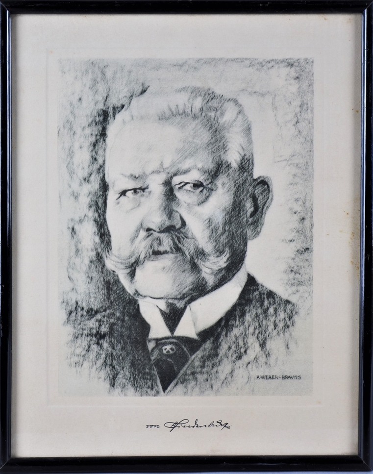 Office portrait Hindenburg
