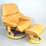 Ekornes Stressless Sessel RENO Classic (L) mit Hocker