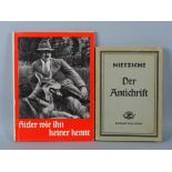 2 Bücher, 1930er - "Hitler wie ihn keiner kennt" & "Der Antichrist"