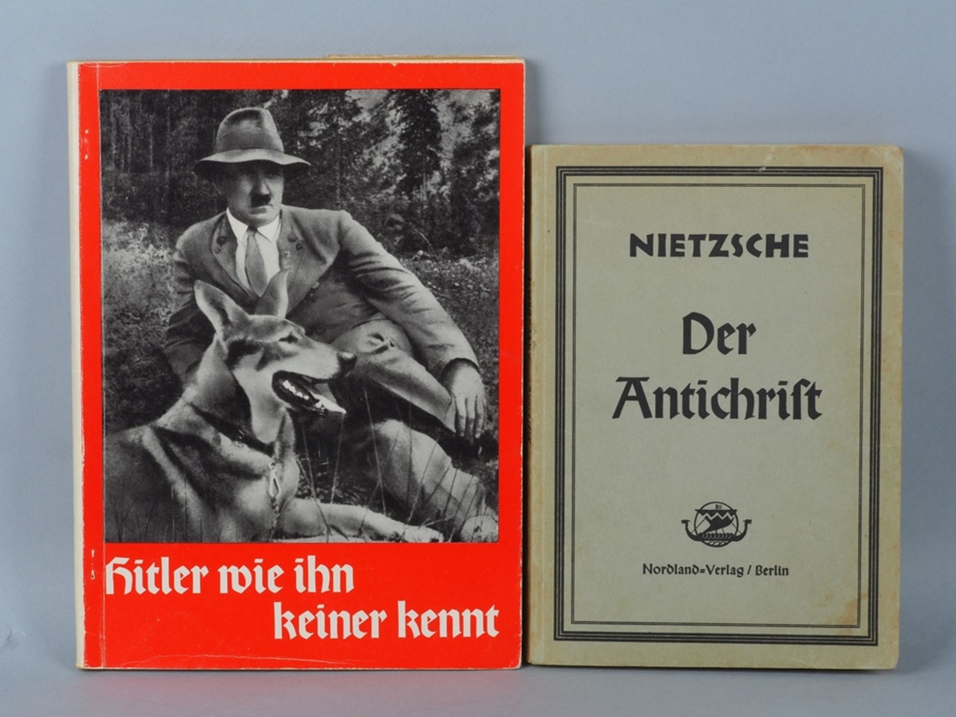 2 Bücher, 1930er - "Hitler wie ihn keiner kennt" & "Der Antichrist"