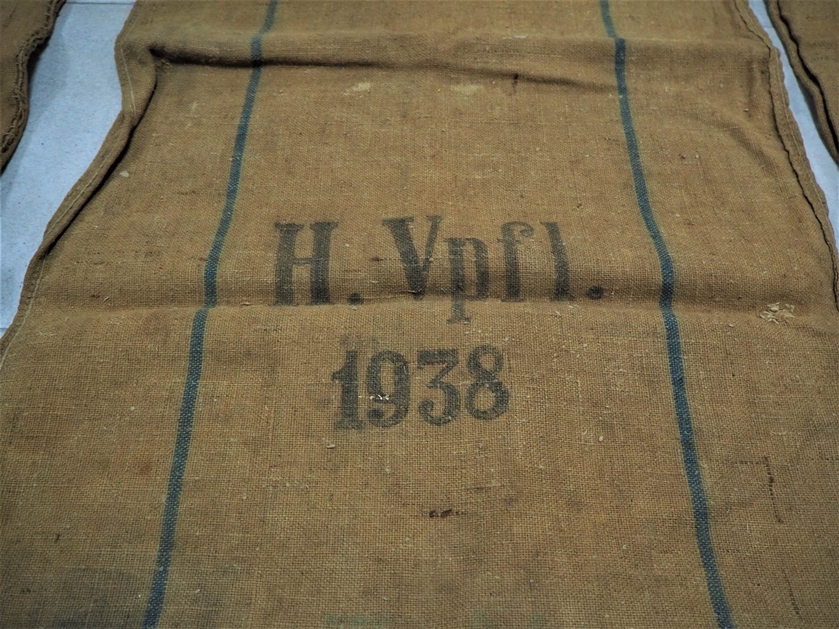 4x Wehrmacht Army rations bag 1937/43, German Reich. - Image 4 of 4