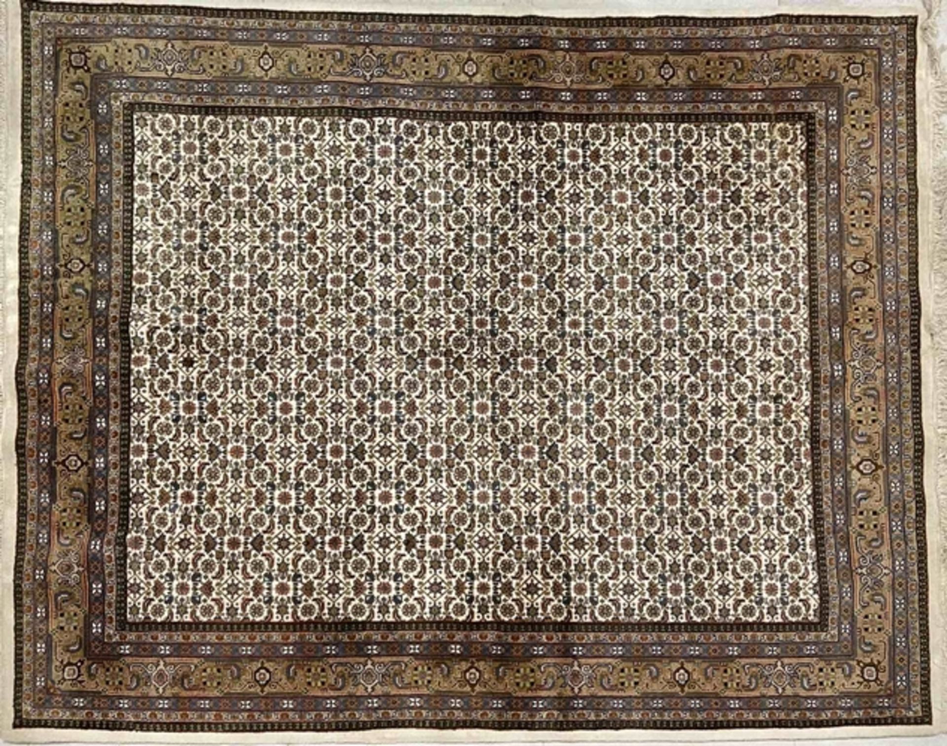 Indischer Teppich Herati, Maße 310 x 245cm