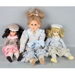Drei Puppen, neuzeitlich