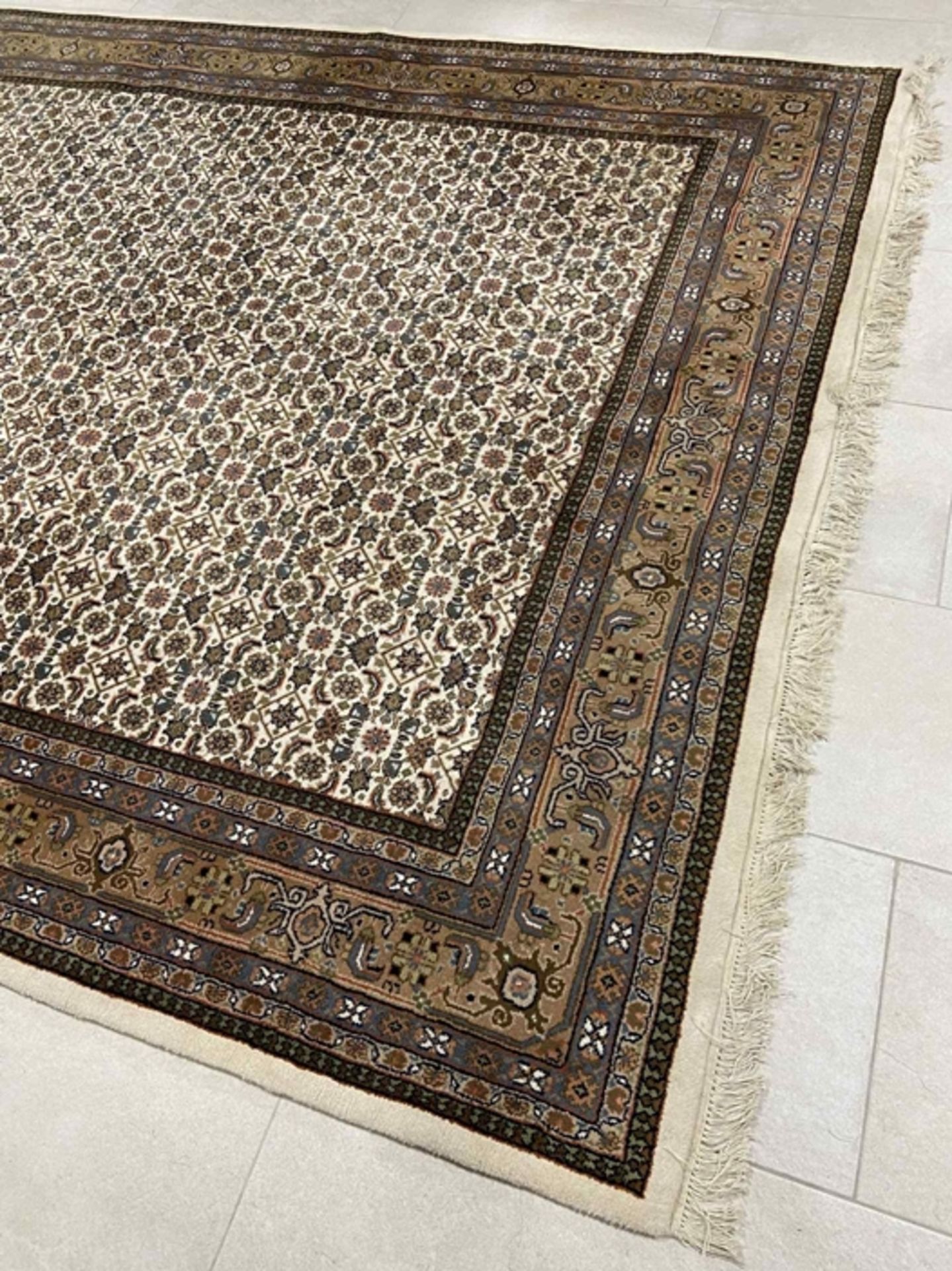 Indischer Teppich Herati, Maße 310 x 245cm - Bild 2 aus 4