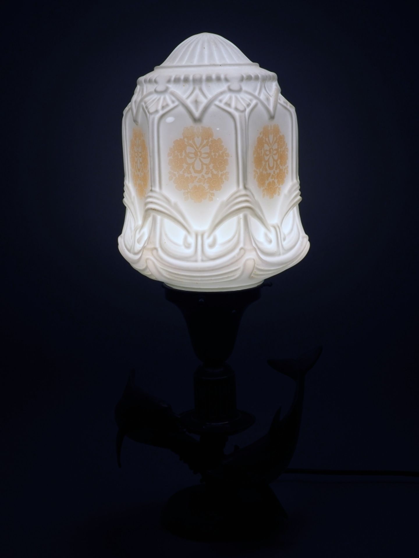 Large figure table lamp, early 20th century. - Image 2 of 4