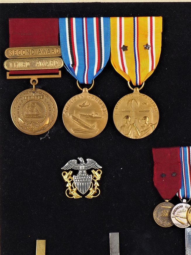U.S. Navy Medal & Badge Estate Commander John Louis Karrer (1923 - 2015). - Image 2 of 4
