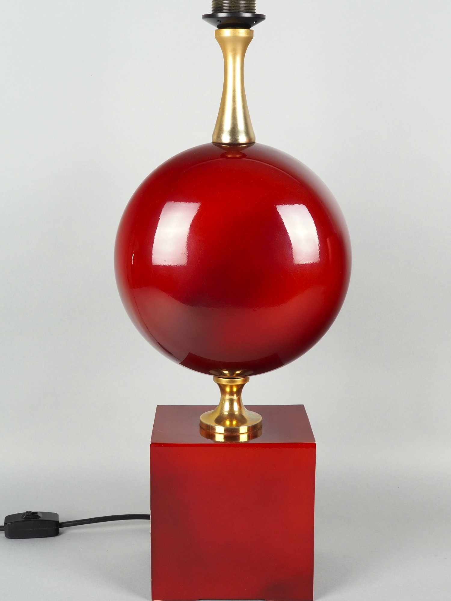 Designer table lamp, Philippe Barbier for Maison Barbier Paris, 1970s  - Image 2 of 3