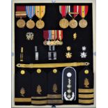 U.S. Navy Orden & Abzeichen Nachlass Commander John Louis Karrer (1923 - 2015)