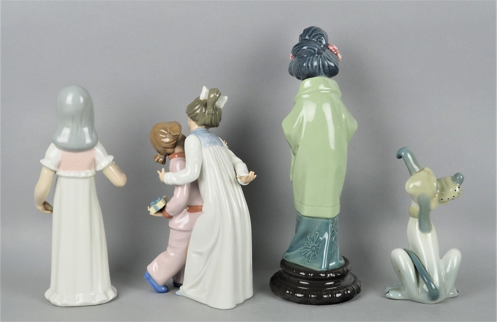 Konvolut spanische Porzellanfiguren, Lladro/Rex,  2. Hälfte 20. Jh.  - Bild 2 aus 2