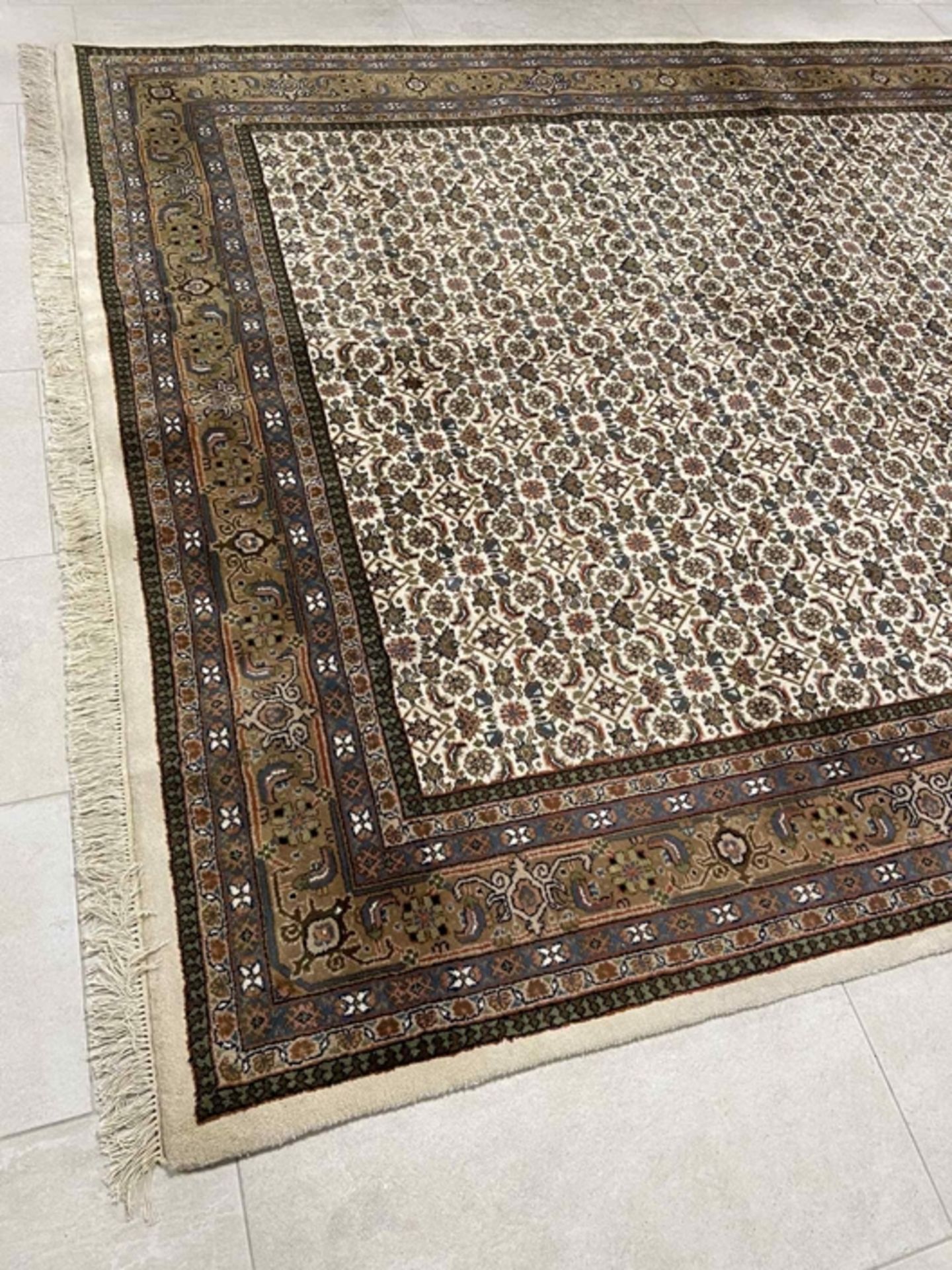Indischer Teppich Herati, Maße 310 x 245cm - Bild 3 aus 4