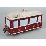 Alte Modellstraßenbahn, ca. 1930/50er, Spur 0 (1:43)