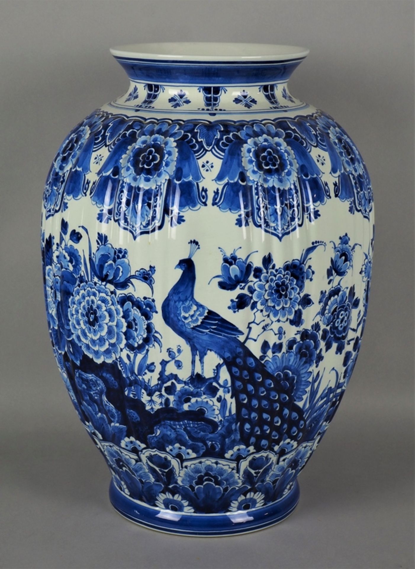 Large floor vase Delft, 1880