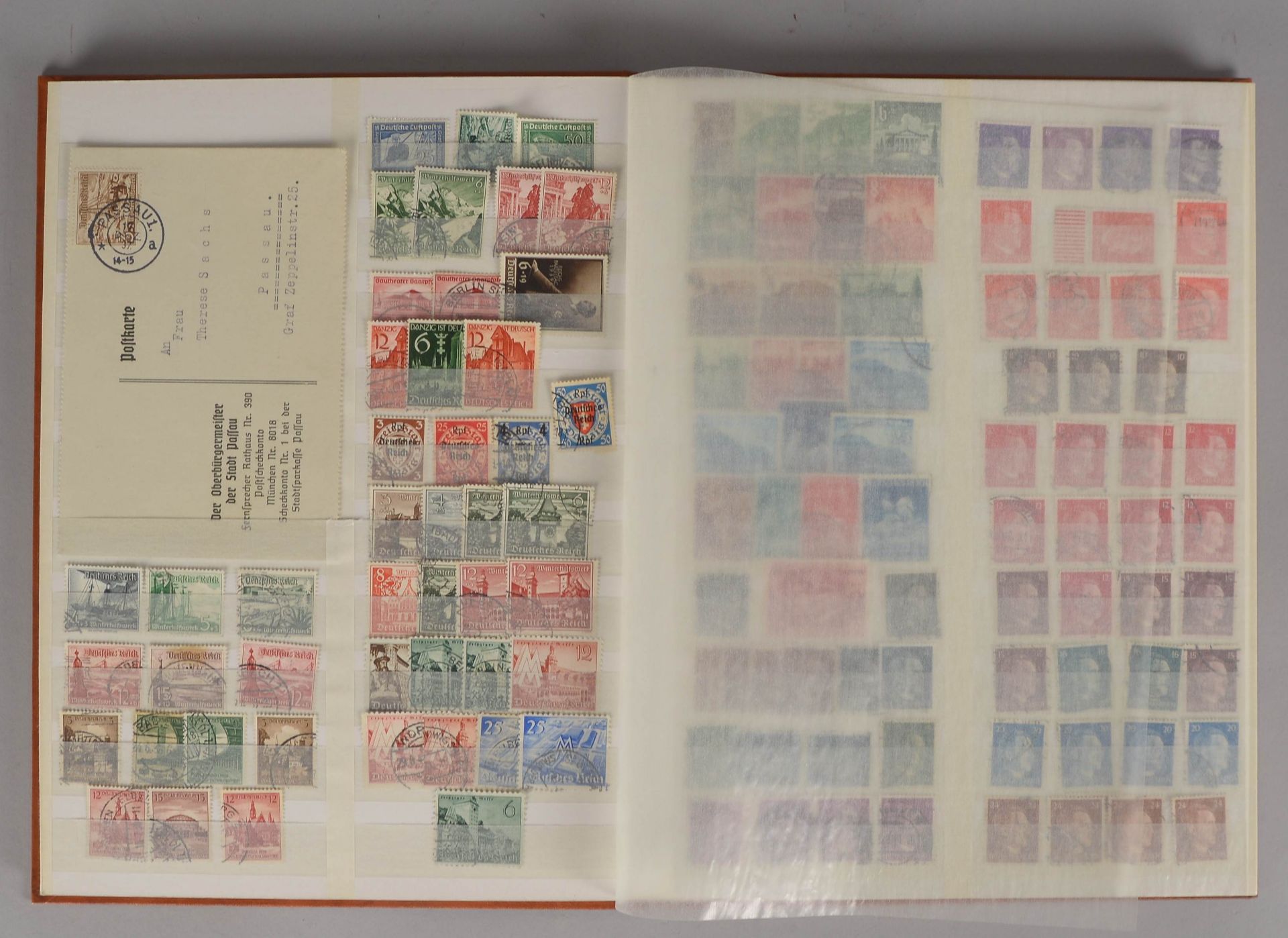 Briefmarkensammlung, 1852 - 1948: beginnend mit &#039;Bayern&#039;/sog. &#039;Quadrate&#039;, &#039; - Image 4 of 4