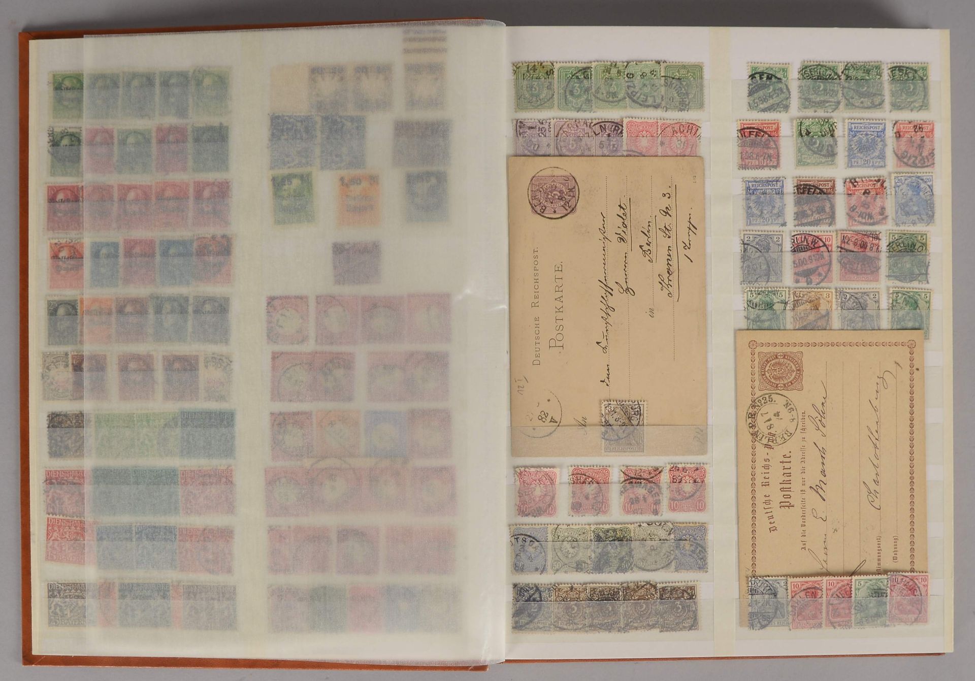 Briefmarkensammlung, 1852 - 1948: beginnend mit &#039;Bayern&#039;/sog. &#039;Quadrate&#039;, &#039; - Image 3 of 4