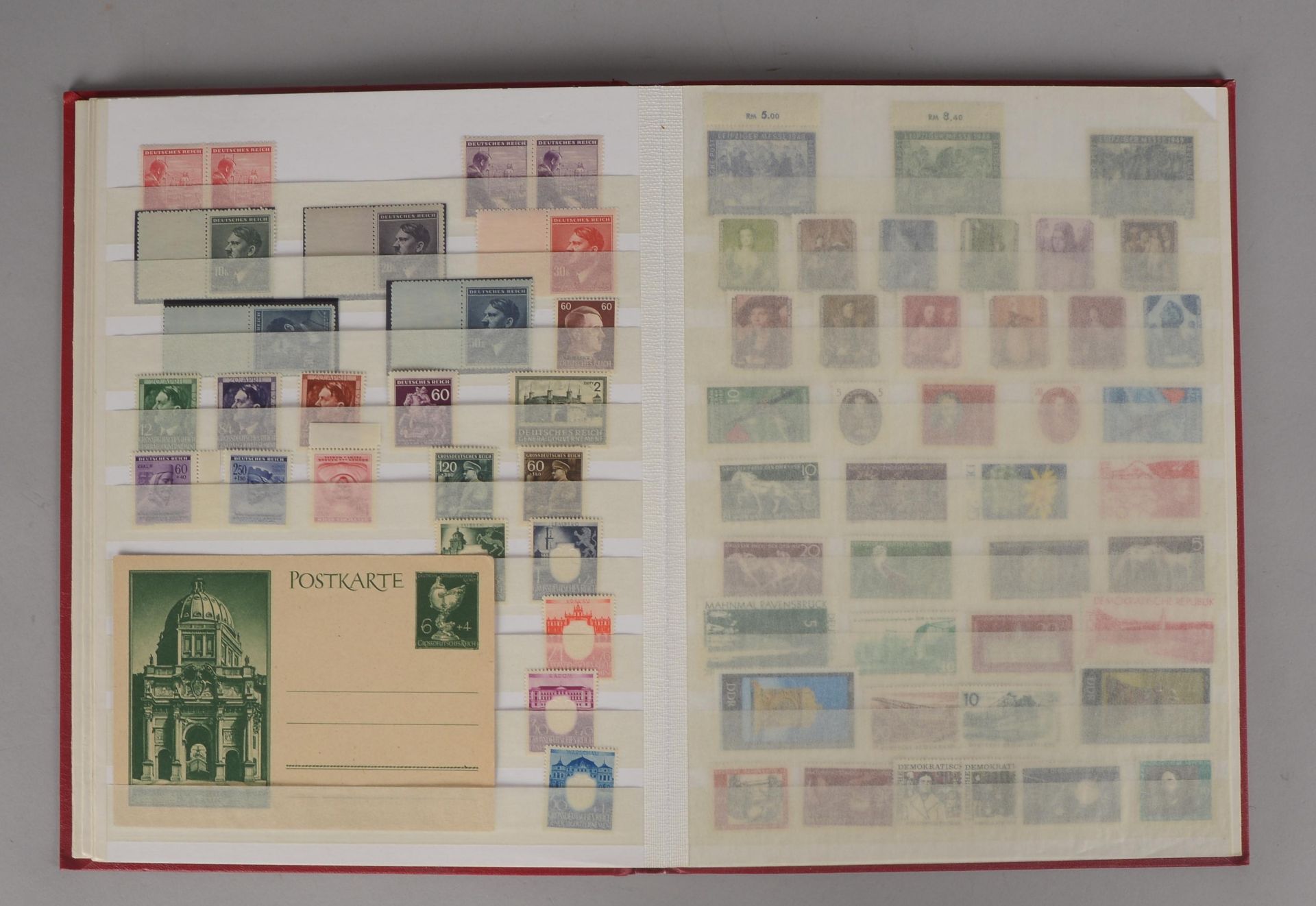 Briefmarkensammlung, Diverses: &#039;Bayern&#039; ab ca. 1854, &#039;Danzig/Memel&#039;, &#039;III: - Image 3 of 4