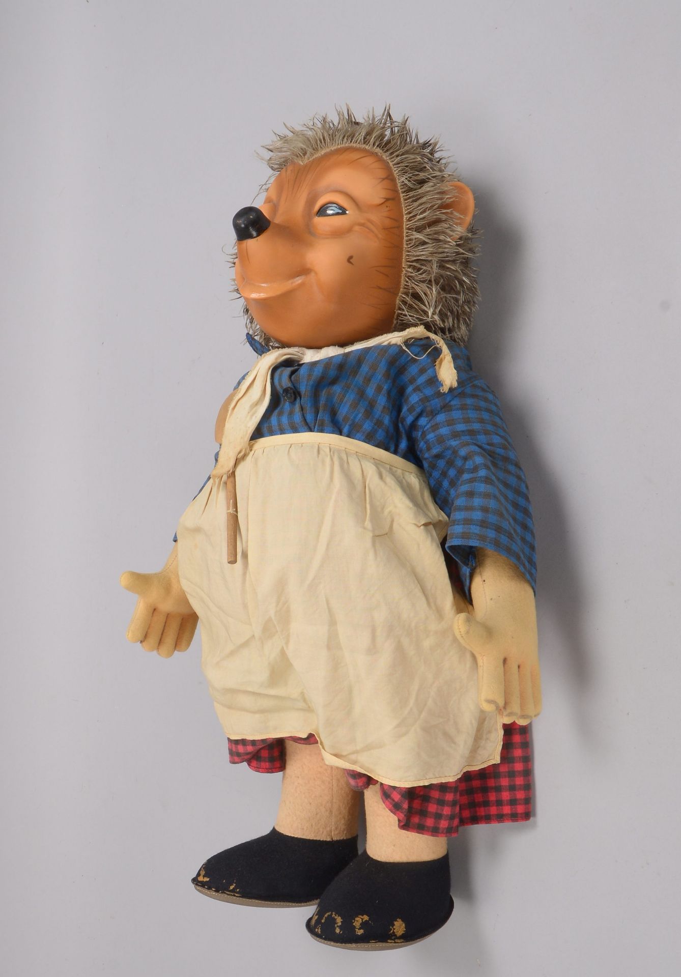 Steiff-Sammlerfigur, 'Mecki' (nach Ferdinand Diehl-Filmfigur), große Ausführung, Figur mit original  - Bild 2 aus 2