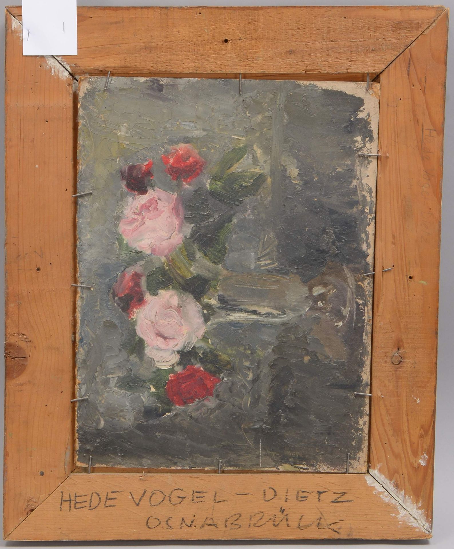 Vogel-Dietz, Hede (*1917 Friedrichshafen/Bodensee - ?, deutsche Malerin; Ehefrau des Malers und Graf - Bild 3 aus 3
