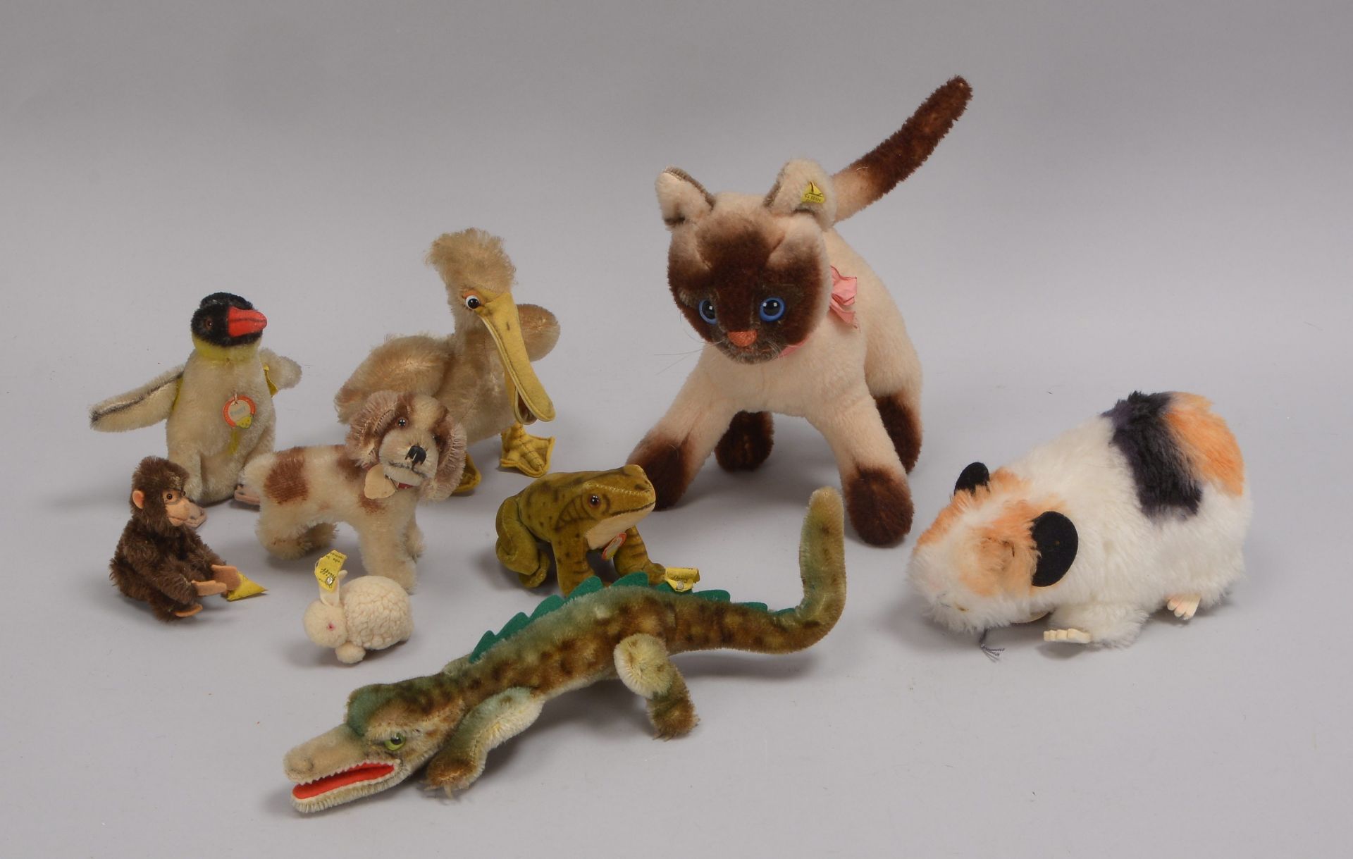 Kleine Sammlung Steiff-Sammlerfiguren, unterschiedliche Tiermotive, verschiedene Gr&ouml;&szlig;en u - Image 2 of 2