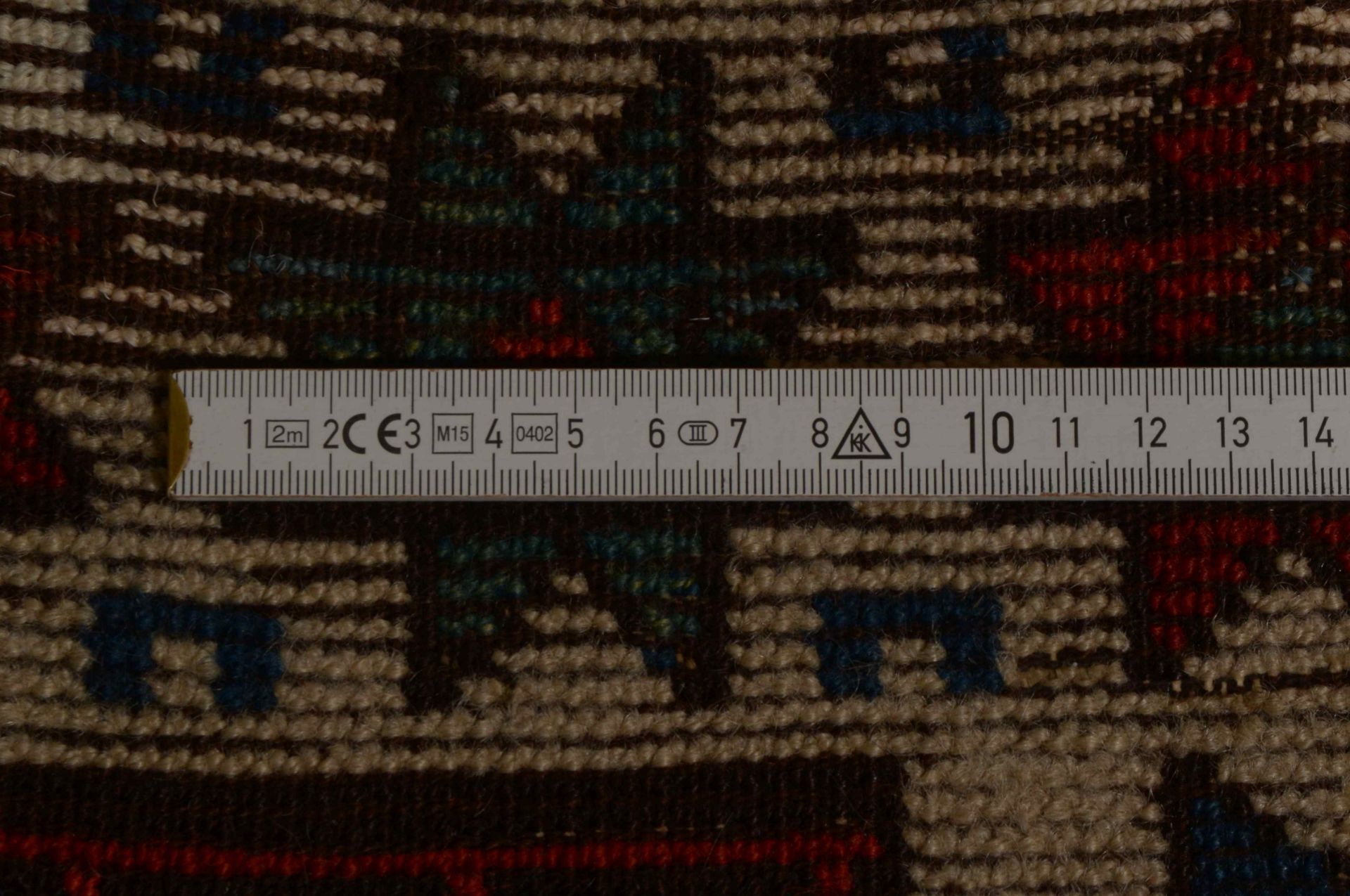 Kazak-Galerie, älter, Wolle auf Wolle, gleichmäßiger Flor; Maße 348 x 92 cm (mit einzelnen kleinen R - Bild 2 aus 2