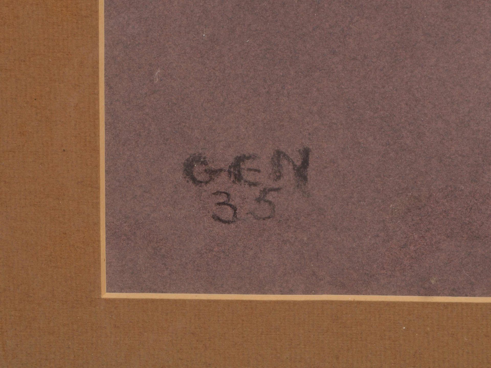 Niederer, Gen (aka Walter Eugen, 1881 Stuttgart - 1957 Basel), &#039;Liegender weiblicher Akt&#039;, - Image 2 of 2