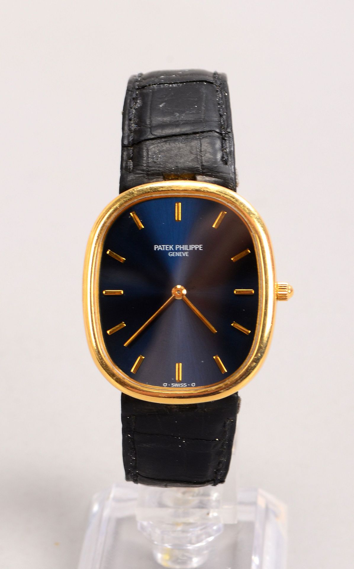 Unisex-Armbanduhr (Schweiz), Patek Philippe 'Ellipse', 750 GG-Gehäuse, Seriennr. '3738/100', Kaliber