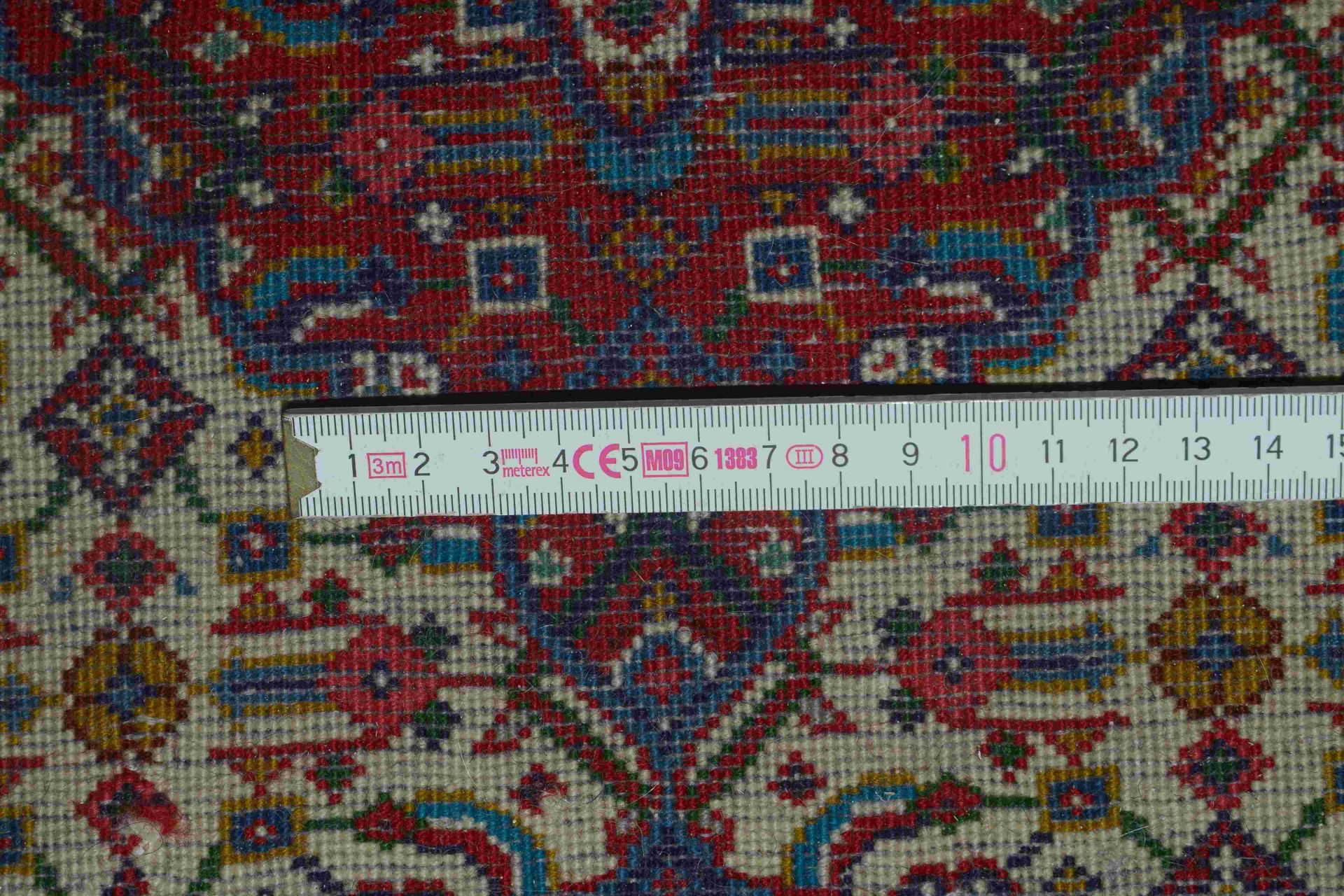 2 Orientbrücken/davon 1x Serabend, jeweils feste Knüpfung, gleichmäßiger Flor; 1x Maße 95 x 67 cm, u - Bild 3 aus 3